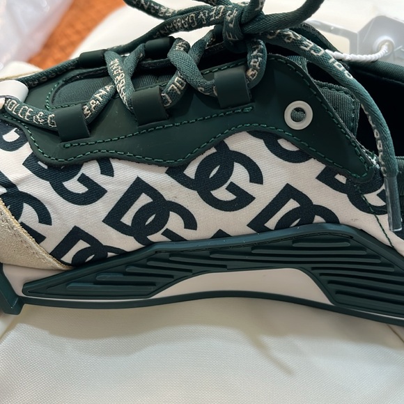 DOLCE & GABBANNA AUTHENTIC SNEAKER SIZE 34 OROSTA BASSA VERDE 8N145 BRAND NEW - Picture 7 of 7